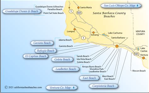 Santa Barbara County Beaches
