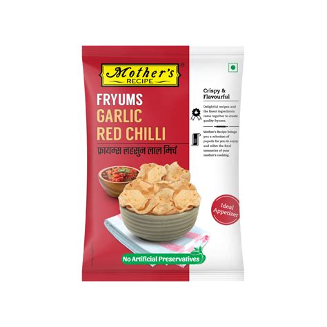 Garlic Red Chilli Fryums Papad 90 gm