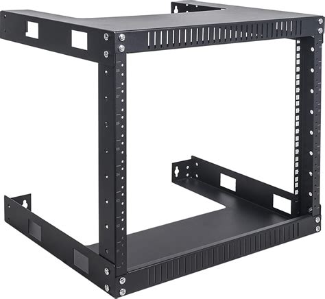 Sound Town 2 Post 8u Wall Mount Open Frame Rack | Desertcart INDIA