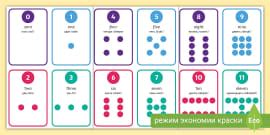 EAL Starter Instructions Flash Cards English/Russian with Russian