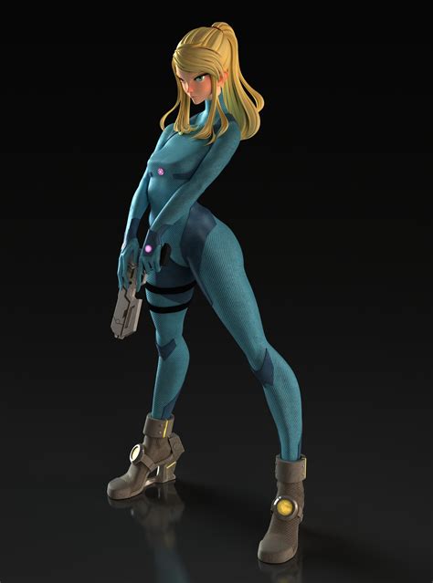 Samus Zero Suit