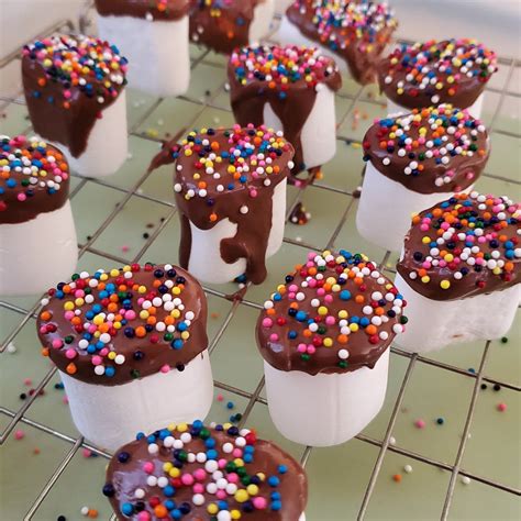 Chocolate Covered Marshmallows
