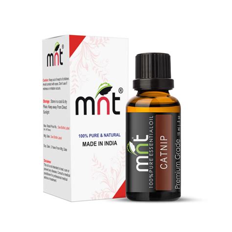 MNT Catnip Essential Oil (15ML) - Pure Natural Therapeutic Grade Oil ...