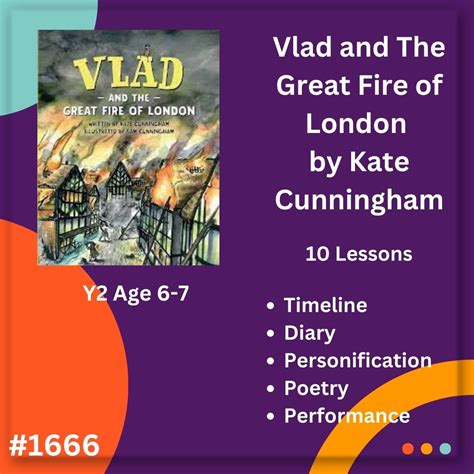 Literacy Shed Plus - LitShed Resource // Vlad and The Great Fire Of London by Kate Cunningham 5-7