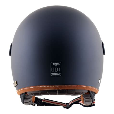 Retro Jet West Helmet With Peak
