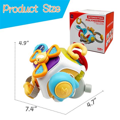 10 in 1 Busy Cube Activity Toy – Kuviyal