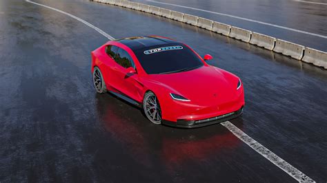 Tesla Model 2 的图像结果