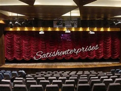 Stage Frills Legs or Tormentors & Side Wings - Auditorium Motorized ...