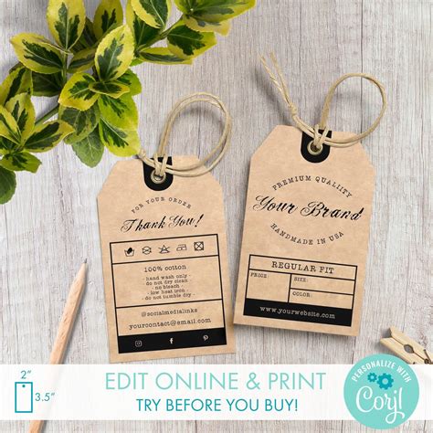 FREE Printable Gift Tags - Live Creatively Inspired