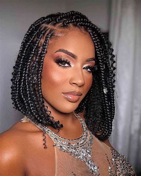 27 Stunning Knotless Braids You Can’t Ignore This Year | Bob braids ...