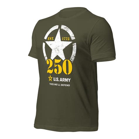 US Army 250th Birthday Shirt - Officially Licensed – 11Bravos.com