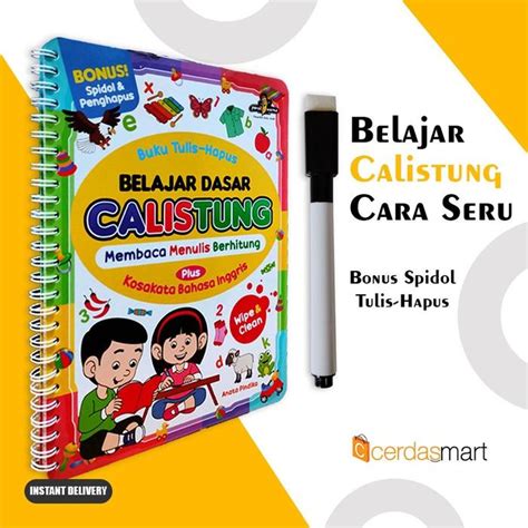 Jual Buku Wipe And Clean Book Belajar Menulis Huruf Dan Angka Tulis ...