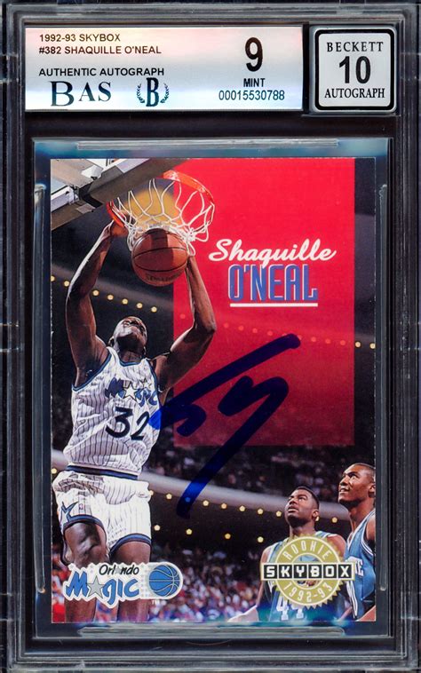 Shaq Rookie Card