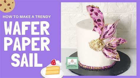 Image result for Wafer Paper Sail Tutorial