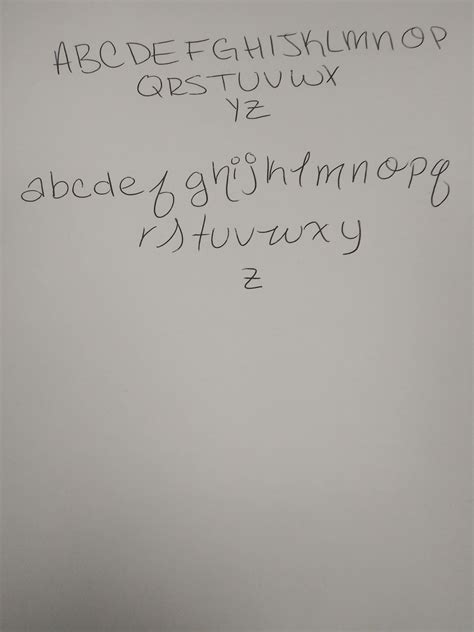 Half Cursive Handwriting