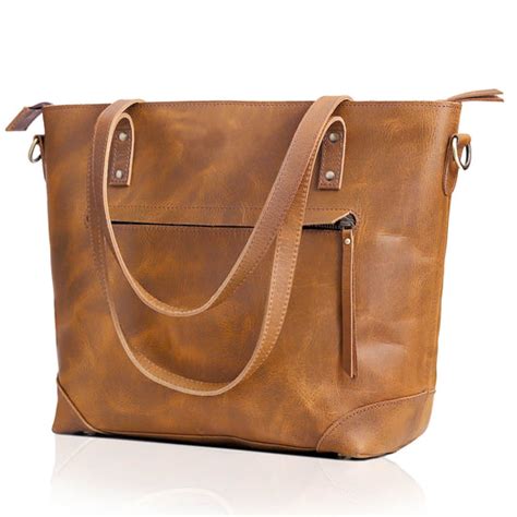 Genuine Leather Tote Bags for Women | The Leather Farm