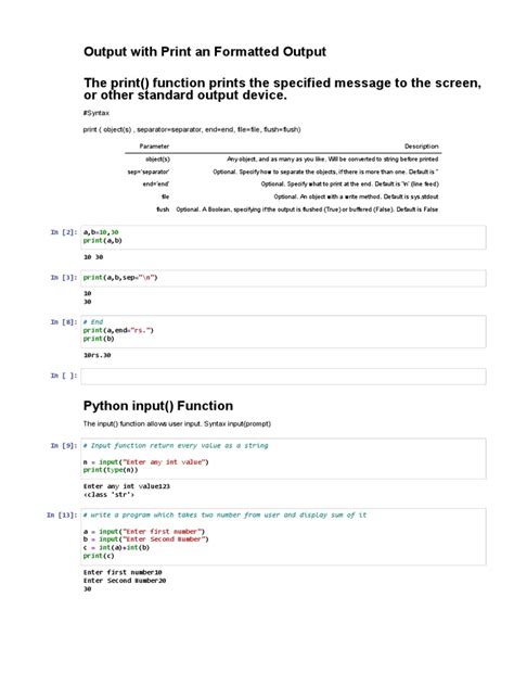 Image result for Input Integer in Python Jupyter Notebook