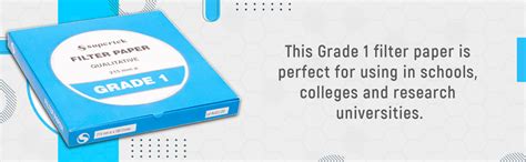 Supertek Qualitative Filter Paper Grade 1 | 215 mm Diameter | White ...