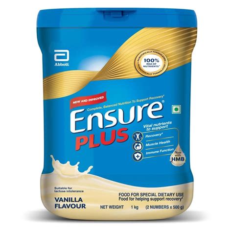 Ensure Plus vanilla powder, 400g : ClickOnCare.com