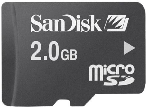 Sandisk microSD 2GB memory card - Buy Sandisk microSD 2GB memory card ...
