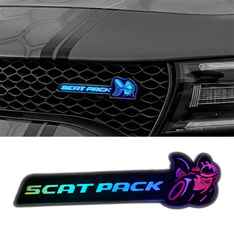 2010-2023 ScatPack Emblem Logo / RGBW Flow Series LED Badge