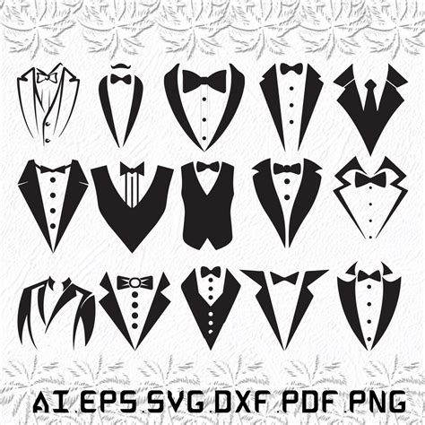 Tuxedo Svg Tuxedos Svg Cat Svg Cats Animal SVG Ai Pdf - Etsy