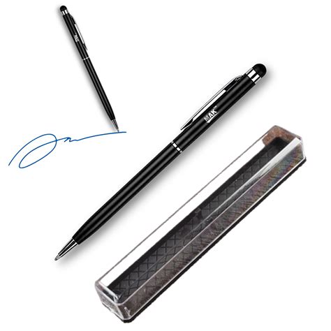 Stainless Steel 2 in 1 Capacitive Stylus Ball Pen for Touch Screen for ...