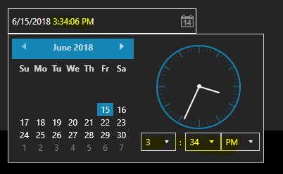 Image result for DateTimePicker WPF Visual Studio