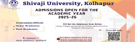 Important Links, Shivaji University - One of the oldest and premier ...