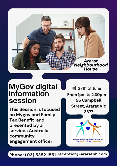 MyGov and Family Tax Benefit Information Session, 56 Campbell Street ...