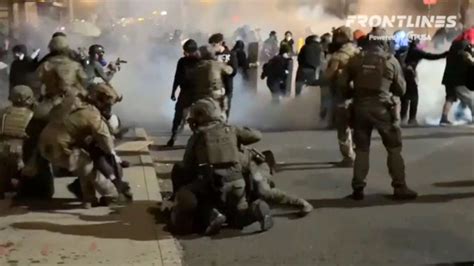 Portland, Oregon, riot suspects in court, accused of assaulting ICE ...