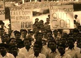 Free photo : Outnumbered Portuguese fled at the sight of Indian Army.