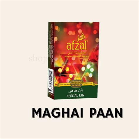 Buy Afzal Maghai Pan Hookah Flavor - 50g – shopdop.in