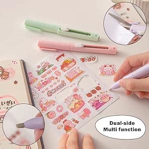 EXOFLY 2 in 1 Multifunction Paper Cutter, Paper Cutting Scissors DIY ...