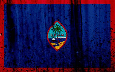 Download Splatted Guam Flag Wallpaper | Wallpapers.com