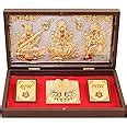GoldGiftIdeas 24 Carat Gold Plated Laxmi Ganesha Saraswati Photo Frame ...