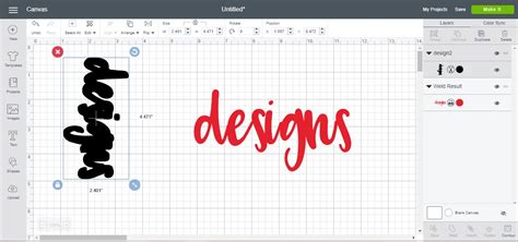 Image result for Cricut Design Space Text Tutorial Shadow