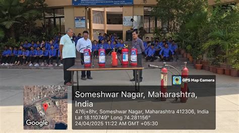 Guest Lecture and Demonstration on Fire Safety for 1st year students ...