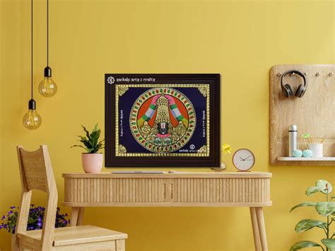 Balaji Tanjore Painting - House of Tanjore paintings – SANKALP ARTS ...