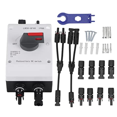 Odorkle Solar System Solar Combiner Box Photovoltaic DC Isolator Switch ...