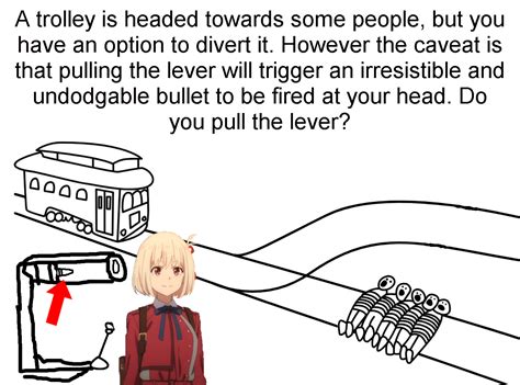 Image result for Trolley Problem Front View