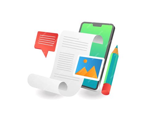 Premium Vector | Creative concept of blog articles