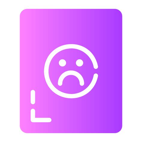 Bad review Generic gradient fill icon | Freepik