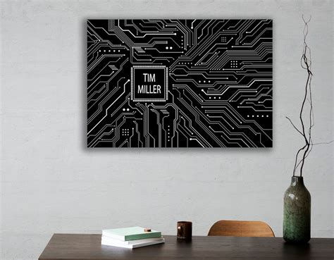 Image result for Computer Chip Mural Design