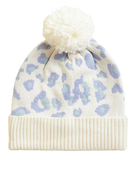 Buy Kids' Leopard Print Winter Hat (0-13 Yrs) at Marks & Spencer