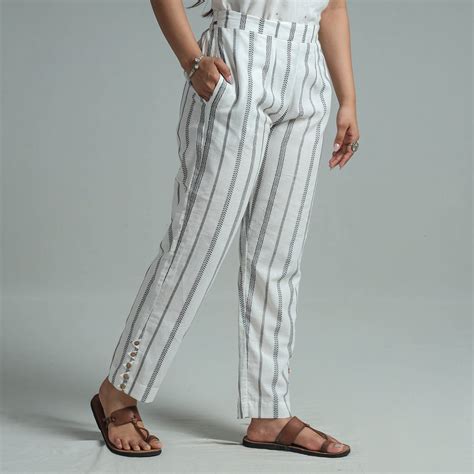 Buy Jacquard Weave Cotton Elasticated Pant 09 Online at iTokri.com