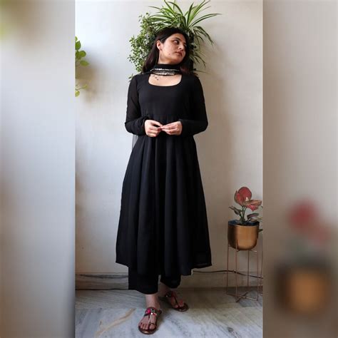 Parina Black Gher set – Kameez.co