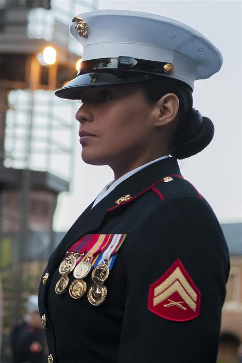 Female Marine Dress Blues