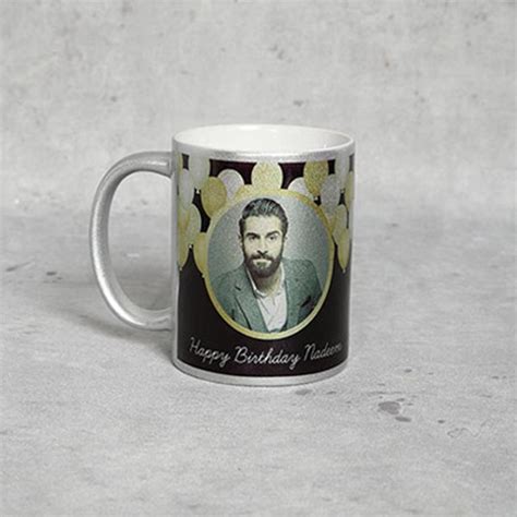 Send Personalised Silver Birthday Mug Online - GAL19-93751 | Giftalove