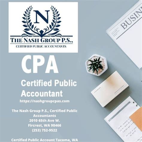 Certified Public Accounts in Tacoma, WA - The Nash Group P.S ...